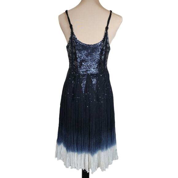 Free People Daydream Supernova Size 6 Ombre Sequin Dress - Picture 5 of 7